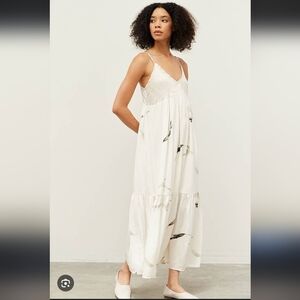 NWT Grade & Gather Elegant White and Black Women's Dress_Med